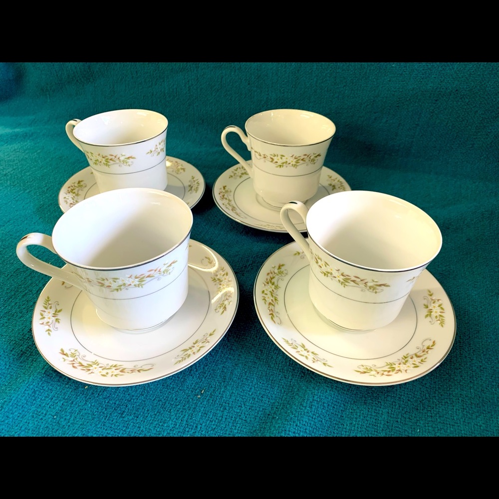 Vintage Japanese Tea Cups and Saucers